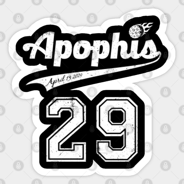 Apophis 2029 Sticker by GreenCraft